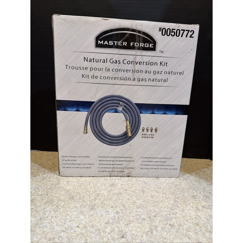 master forge natural gas conversion kit